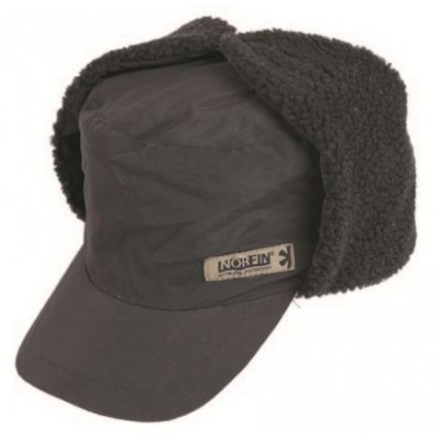 Шапка-ушанка на мембране (с козырьком) NORFIN INARI черная(302781-L)