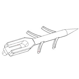 Фиксатор для силикона Sevi Fishing  L 10шт(323283)