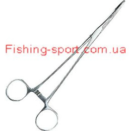 Зажим спиннингиста Jaxon 15см.с изгибом(323416)