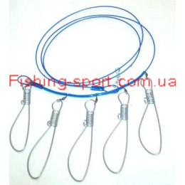 Кукан со стальным тросом 5 мест (321025)