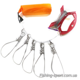 Кукан Fishermans Friend стальной с поплавком (323728)