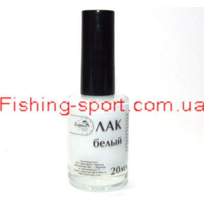 Лак  Dolphin белый 20мл. (322500)