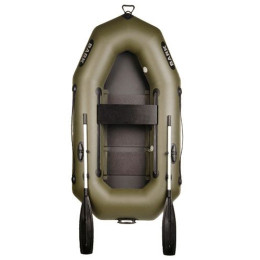 Надувная лодка Bark B-210CN одноместная c реечным настилом, с навесным транцем, гребная (11100448)
