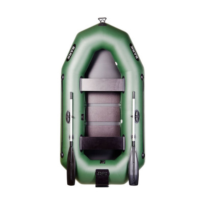 Надувная лодка Bark B-250CN двухместная c реечным настилом, с навесным транцем, гребная (11100454)