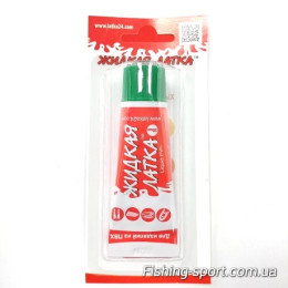 Клей для ПВХ лодок "Жидкая Латка" 20гр зеленый (323429)