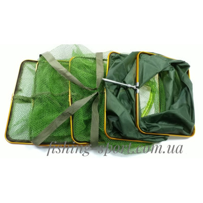  Садок спортивный квадратный Daster с колышком в чехле 2.5 м