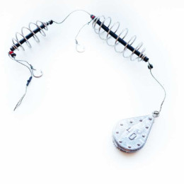 Снасть в сборе Карась Удлиненный   2 крючка (323480)