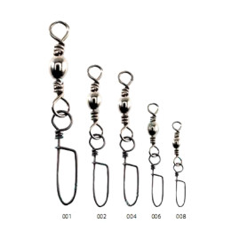 Вертлюг с застежкой Spro Barrel Swivel with Coastlock 008s (4526008)