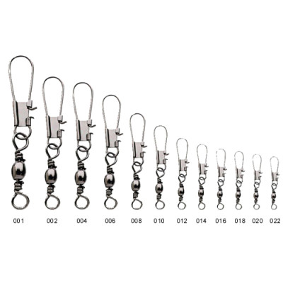 Вертлюг с застежкой Spro Barrel Swivel with Interlock 020s (4511020)