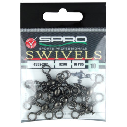 Вертлюг тройной Spro Crossline Swivel 012s 12кг. (4519012)