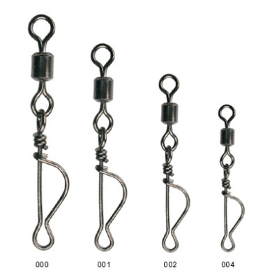 Вертлюг с застежкой Spro Rolling Swivel with Italian snap 001s (4534001) Вертлюг с застежкой Spro Rolling Swivel with Italian snap 001s (4534001)