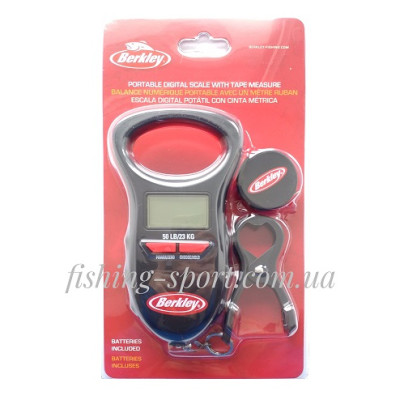 Весы Berkley 50LB DIGITAL SCALE WITH TAPE рулетка  (1497141)
