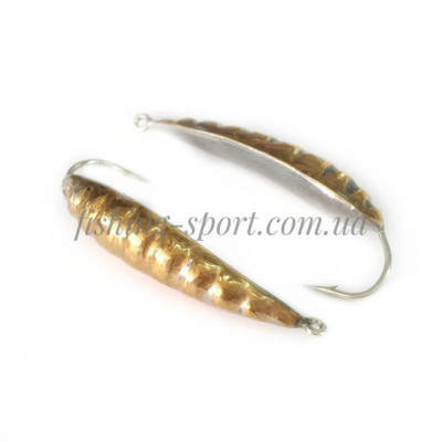 Блесна вертикальная Ювелирка Казара 3.8гр золото (322317) Блесна вертикальная Ювелирка Казара 3.8гр золото (322317)