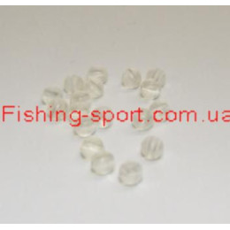 Бусина силиконовая  MAD CARP 8мм. 20шт полупрозрачная (322411)