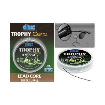 Поводковый Материал Climax Trophy Leadcore Поводковый Материал Climax Trophy Leadcore