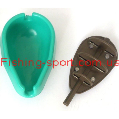 Комплект кормушка "метод" плоская Технокарп Flat 30гр. N +форма (323397)