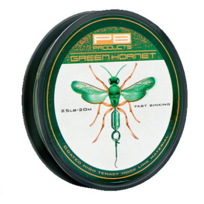 Поводковый материал PB Products Green Hornet 35lbs 20м. (8202035)