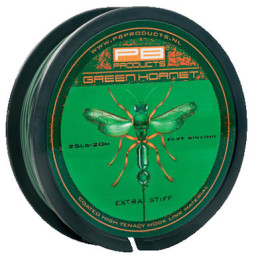 Поводковый материал PB Products Green Hornet X-Stiff 35lbs 20м. (8202135)