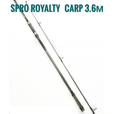 Удилище карповое Spro Royalty RT 3.6м 3 LBS 2частное (2891363)