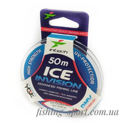 Леска Intech Ice Invision  30-50 м прозрачная (323598)