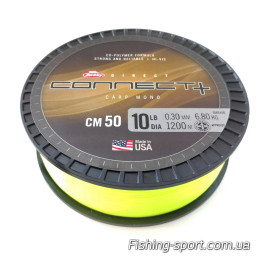 Леска Berkley Direct Connect Carp Mono 1200 м желтая (323583)