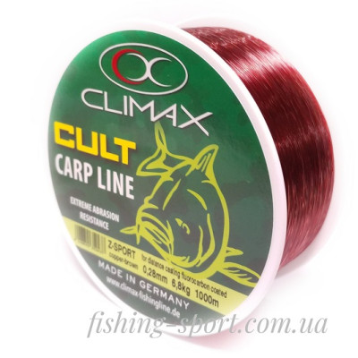 Леска CLIMAX CULT CARP LINE Z-SPORT copper-brown (324155)