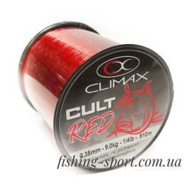 Леска CLIMAX CULT Carpline red красная 1/4 lbs (324154)