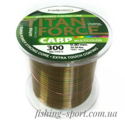 Леска Kalipso Titan Force Carp 300 м multicolor (324038)