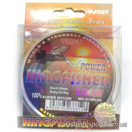 Леска Winner Kingfisher мультиколор 100 м  (323643)
