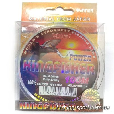 Леска Winner King fisher мультиколор 100 м  (323643)