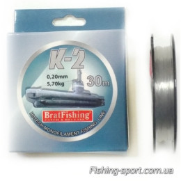 Леска Brat Fishing К-2 30 м  (323664)