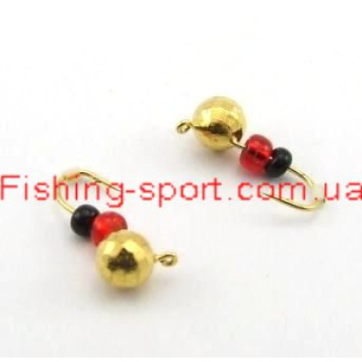 Мормышка вольфрамовая Stream Шар Диско с ушком (1740-G) Мормышка вольфрамовая Stream Шар Диско с ушком (1740-G)