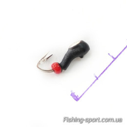 Мормышка вольфрамовая Проф Монтаж коза перевертыш с коронкой 146 0.4 гр  (323612)