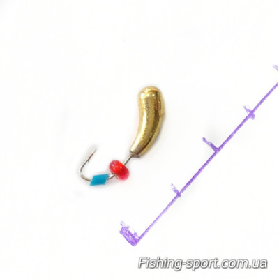 Мормышка вольфрамовая Stream Уралка 2925 золото  0.4 гр  (323613)