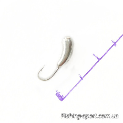 Мормышка вольфрамовая Stream Уралка 2925 серебро 0.4 гр  (323614)