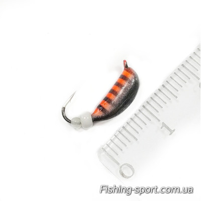 Мормышка вольфрамовая Stream Рижский банан №2 цвет  1.6 гр   (323775)