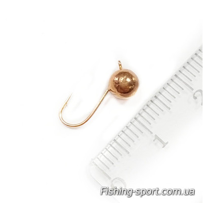 Мормышка вольфрамовая Stream шар  2850-CU 1.2 гр  (323798)