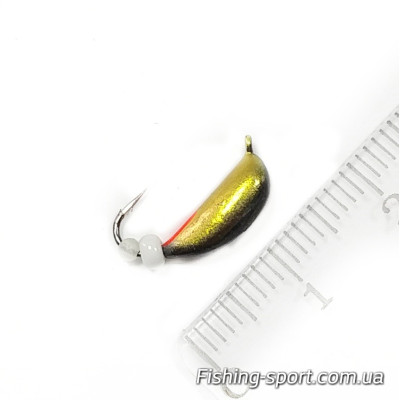 Мормышка вольфрамовая Stream Рижский банан №7 цвет  1.6 гр   (323780)