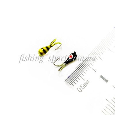 Мормышка вольфрамовая Stream k1125 коза 5шт (324269)