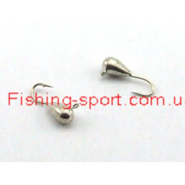 Мормышка Вольфрамовая Stream Капля с ушком (stream_1125-SI)