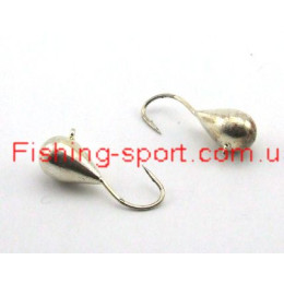 Мормышка Вольфрамовая Stream Капля с ушком (stream_1168-Si)