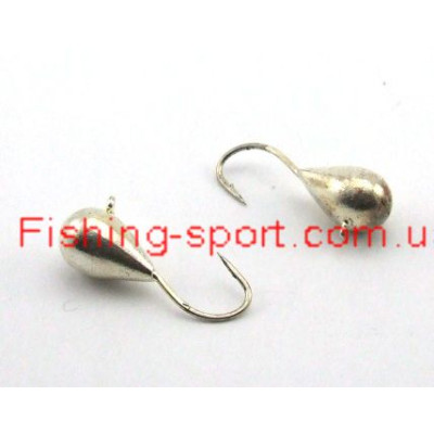 Мормышка Вольфрамовая Stream Капля с ушком (stream_1168-Si)