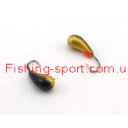 Мормышка вольфрамовая Stream Чесночинка с отв. (1530_6)