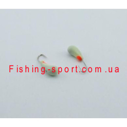 Мормышка вольфрамовая Stream Чесночинка с отв. фосф. (1530_7P)