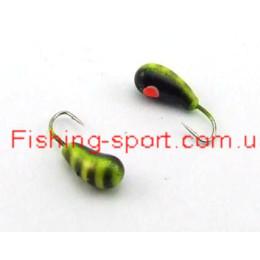 Мормышка вольфрамовая Stream Чесночинка с отв. (1530_9) Мормышка вольфрамовая Stream Чесночинка с отв. (1530_9)