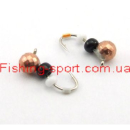 Мормышка вольфрамовая Stream Шар Диско с ушком (1740-Cu)