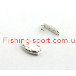 Мормышка Вольфрамовая Stream Супер банан с ушком (stream_1810-SI)