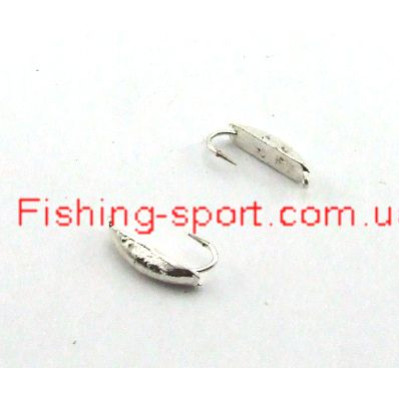 Мормышка Вольфрамовая Stream Супер банан с ушком (stream_1810-SI)