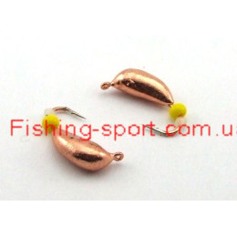 Мормышка вольфрамовая Stream Рижский банан с ушком (stream_2060-Cu)