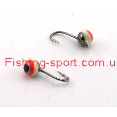 Мормышка вольфрамовая Stream Шар с ушком краш. (stream_2830-1-Bn)